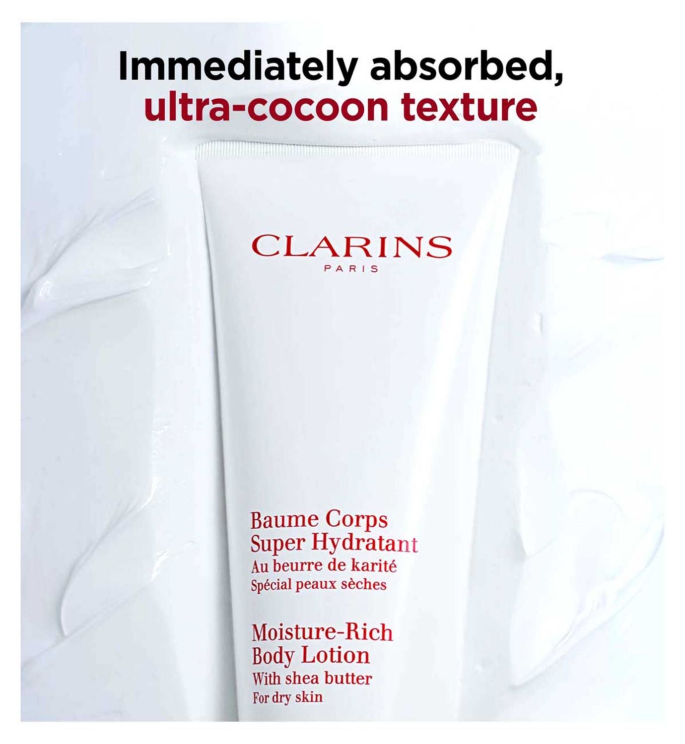 Clarins Feuchtigkeitsspendende Körperlotion – Britisches Produkt
