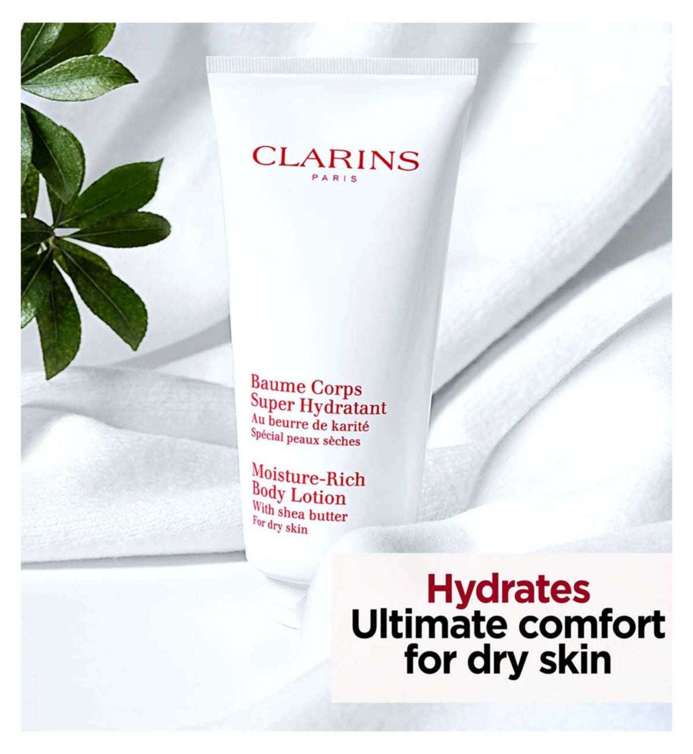 Clarins Feuchtigkeitsspendende Körperlotion – Britisches Produkt