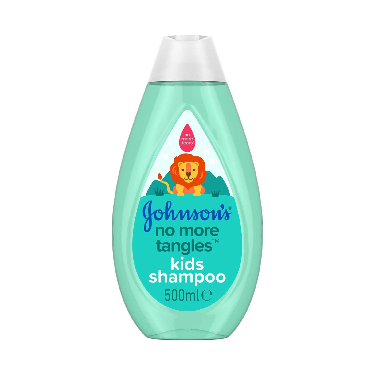 JOHNSON'S No More Tangles Kids Shampoo 500ml - British product