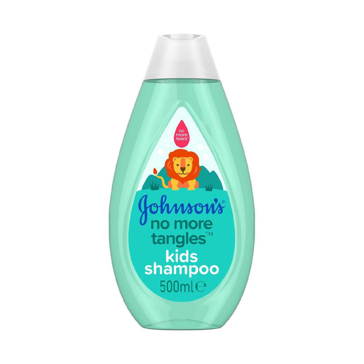 JOHNSON'S No More Tangles Kids Shampoo 500ml - British product