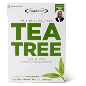 Toallitas para párpados con árbol de té de The Eye Doctor (paquete de 20)