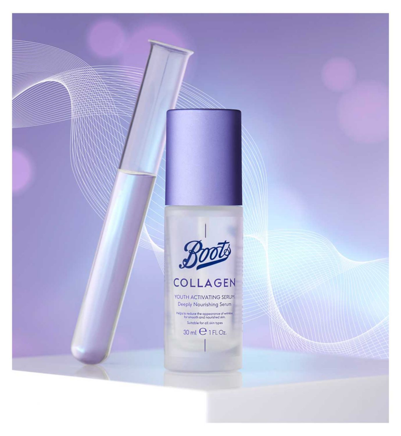 Boots Collagen Serum Anti-Wrinkle 30ml - British product