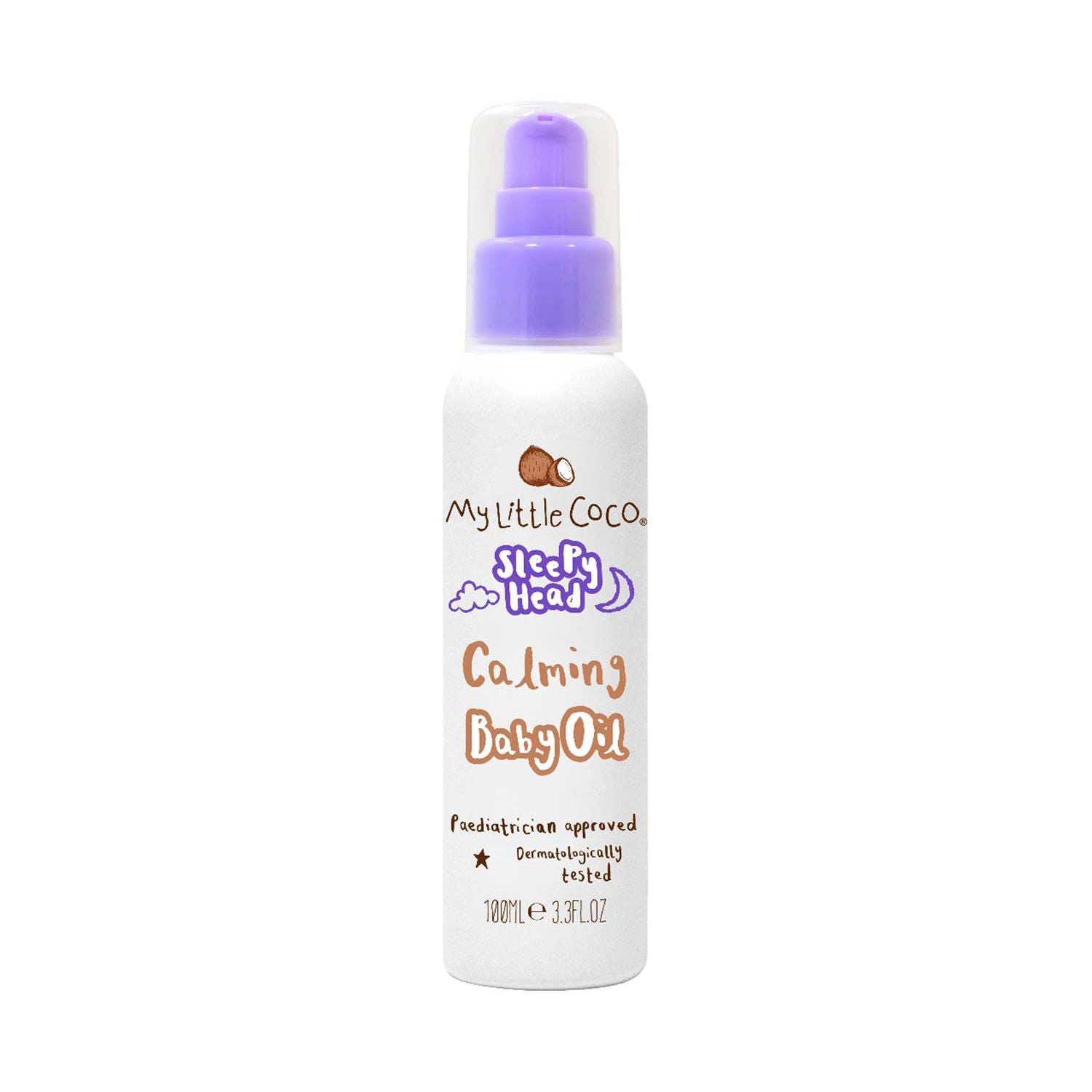 My Little Coco Sleepy Head calming baby oil 100ml - British product