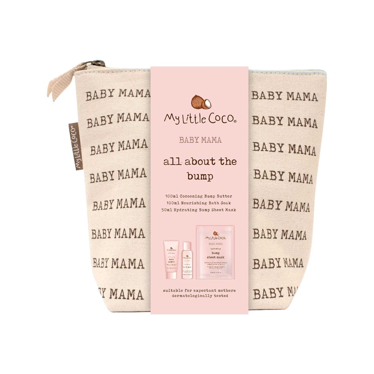 My Little Coco pregnancy skincare gift set All About the Bump (British brand)