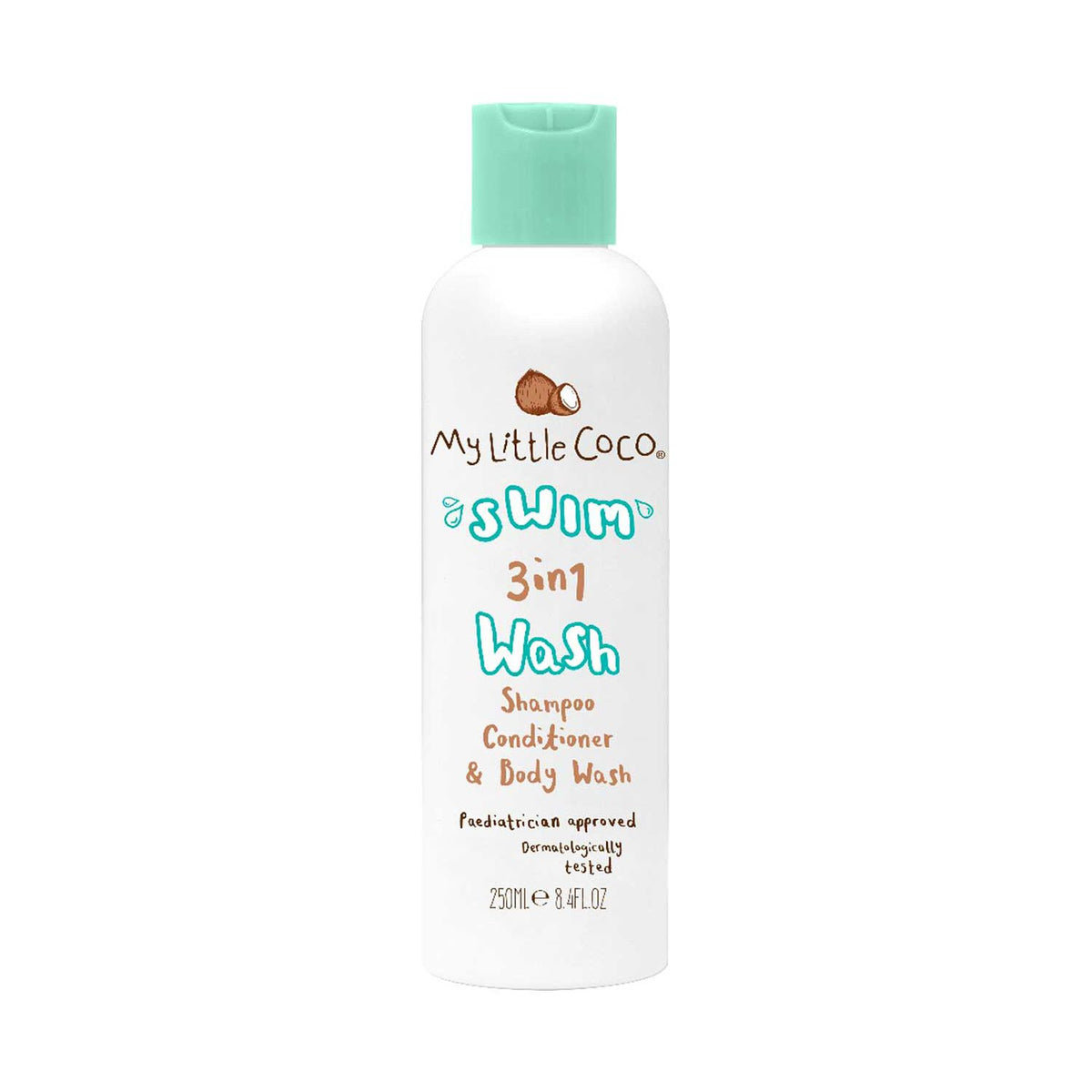 My Little Coco Swim 3-in-1 wash 250ml, imported from the UK
