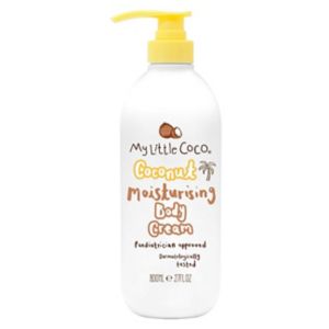 My Little Coco Moisturising Body Cream Coconut 800ml, imported from the UK