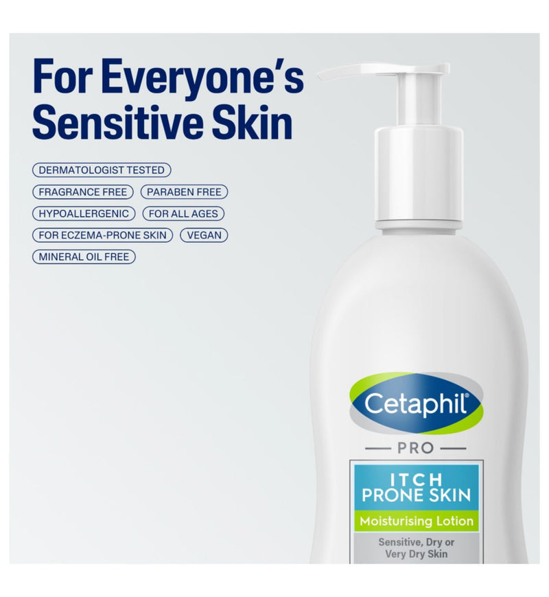 Cetaphil PRO itch prone skin moisturising lotion 295ml - British product