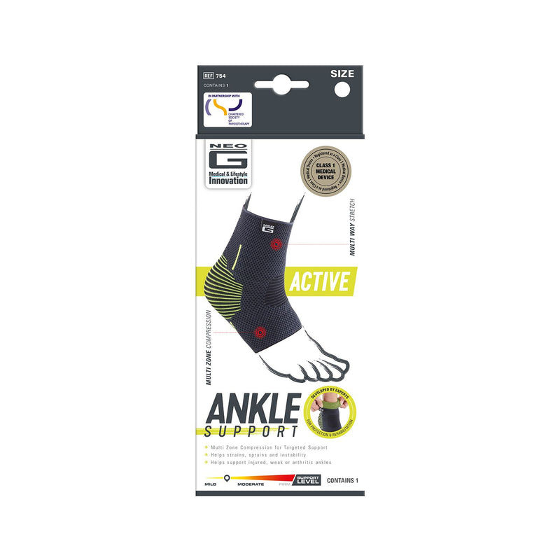 Neo G Active Ankle Support Large compression brace, UK version