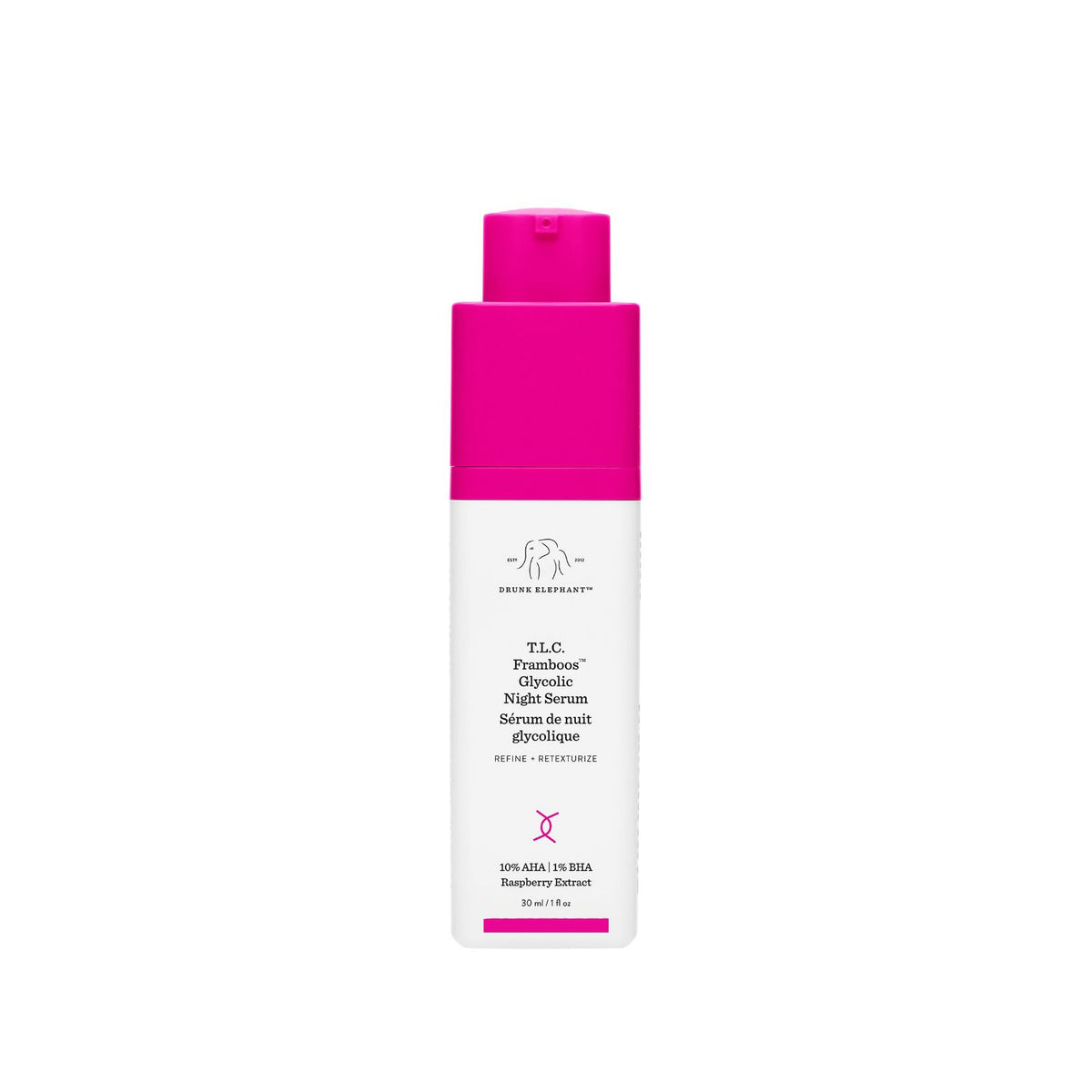 Drunk Elephant T.L.C. Framboos glycolic night serum 30ml - British product