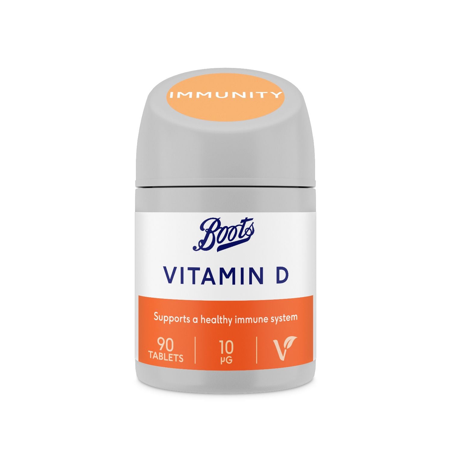 Boots Vitamin D 10µg supplement 90 tablets - British product