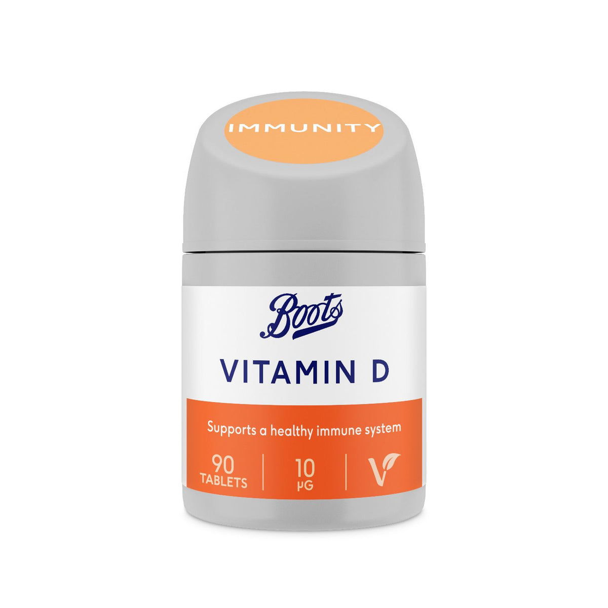 Boots Vitamin D 10µg supplement 90 tablets - British product