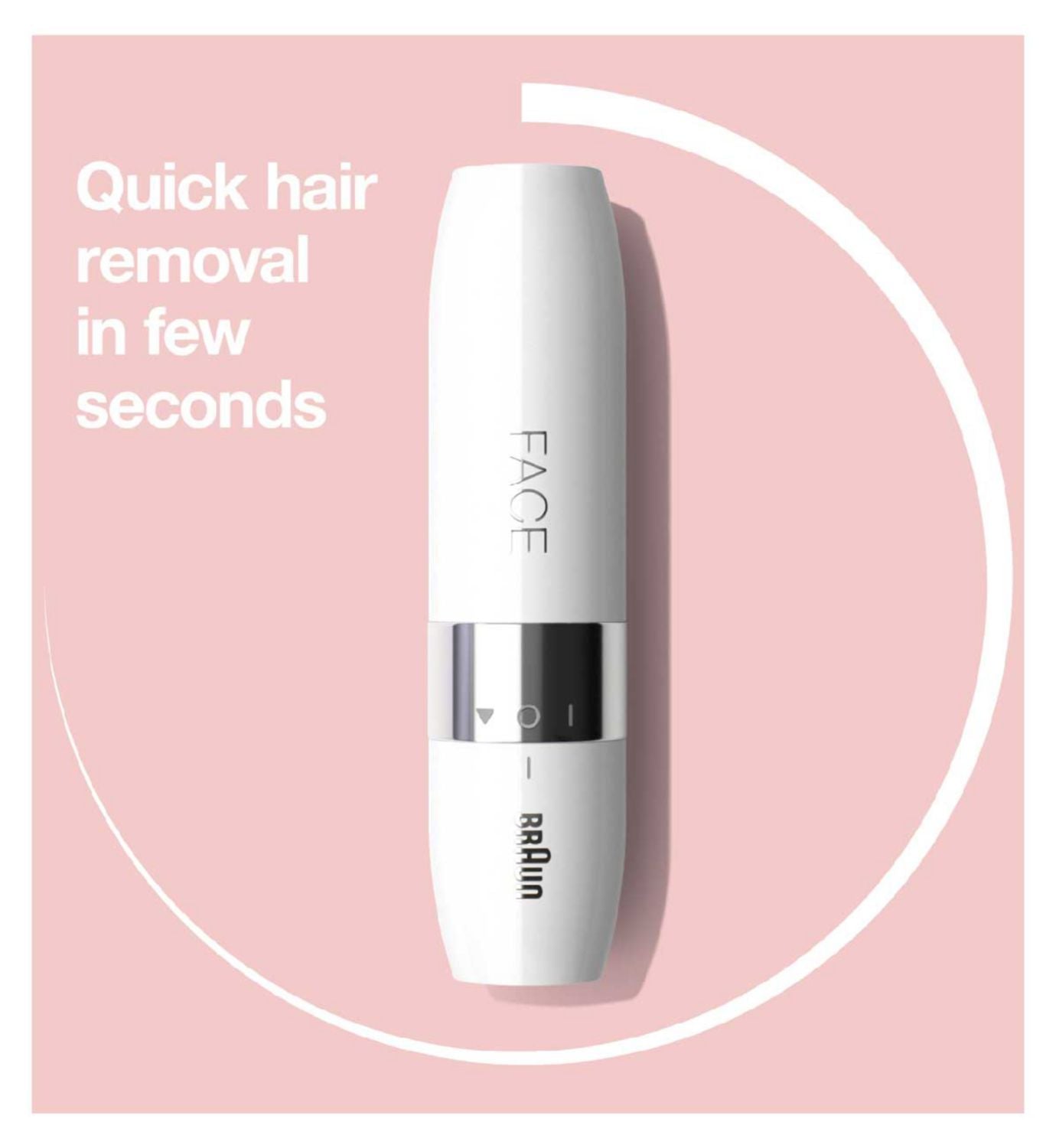 Braun Face Mini Haarentferner FS1000, UK-Version