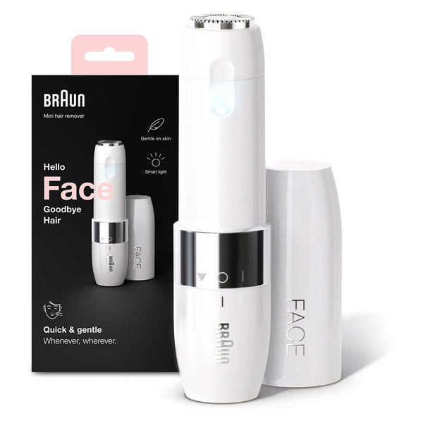 Electric Mini Facial Hair Remover with Built-in Smartlight