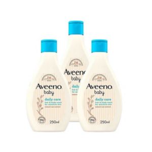 Aveeno Baby Hair and Body Wash 250ml x3 - British product