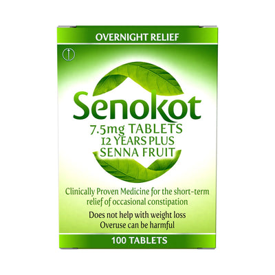 Boots Senokot 7.5mg Tablets 12 Years Plus Laxative - 100 Tablets- Buy online at McGrocer