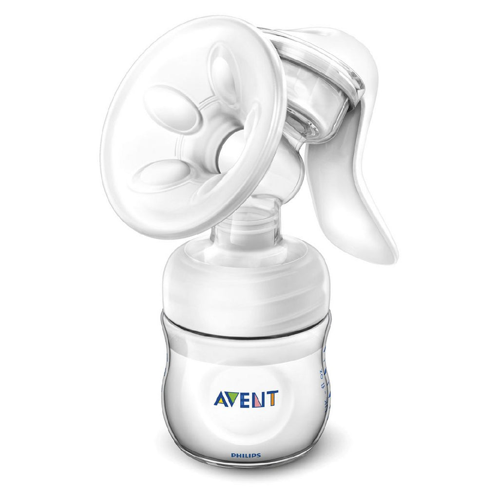 Philips Avent Natural Manual Breast Pump + 12 Breast Pads SCF330/70