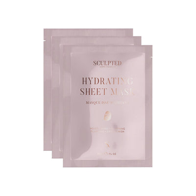 Boots Sculpted By Aimee Connolly Hydrating Sheet Masks 3 Pack- Buy online at McGrocer