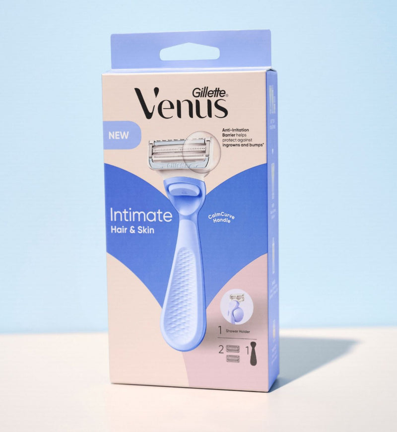 Gillette Venus Intimate women's razor for pubic hair (British brand)