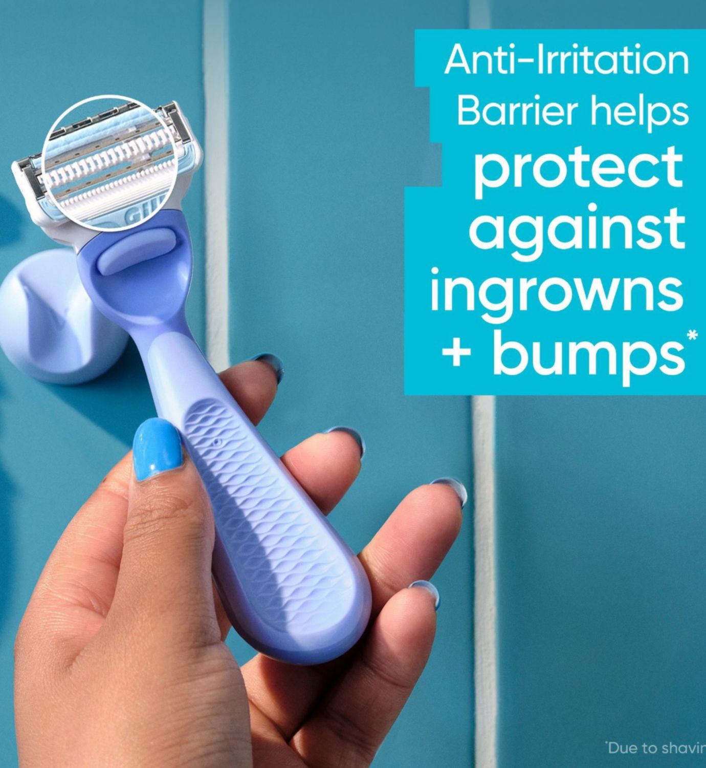 Gillette Venus Intimate women's razor for pubic hair (British brand)