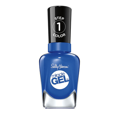 Boots Sally Hansen Miracle Gel Nail Polish Tidal Wave Cobalt Blue- Buy online at McGrocer
