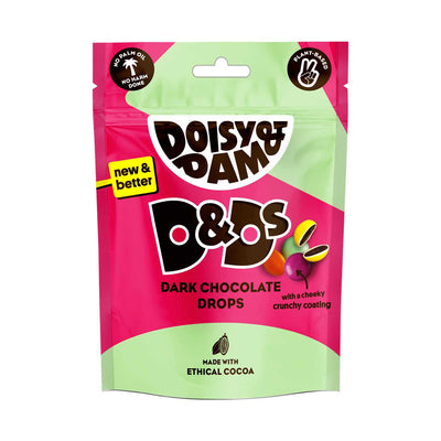 Doisy & Dam Dark Chocolate Drops 80g