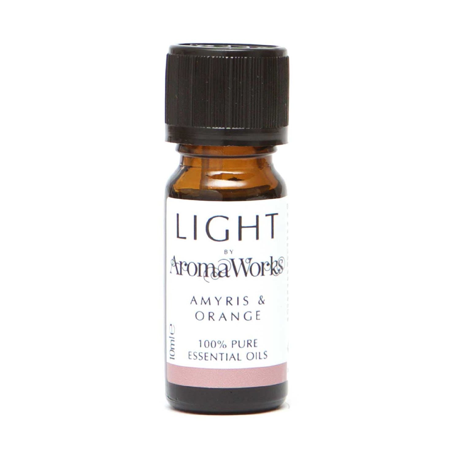 AromaWorks Amyris and Orange essential oil 10ml, imported from the UK