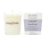 AromaWorks London Light Range - Petitgrain & Lavender 10cl Candle GOODS Boots   