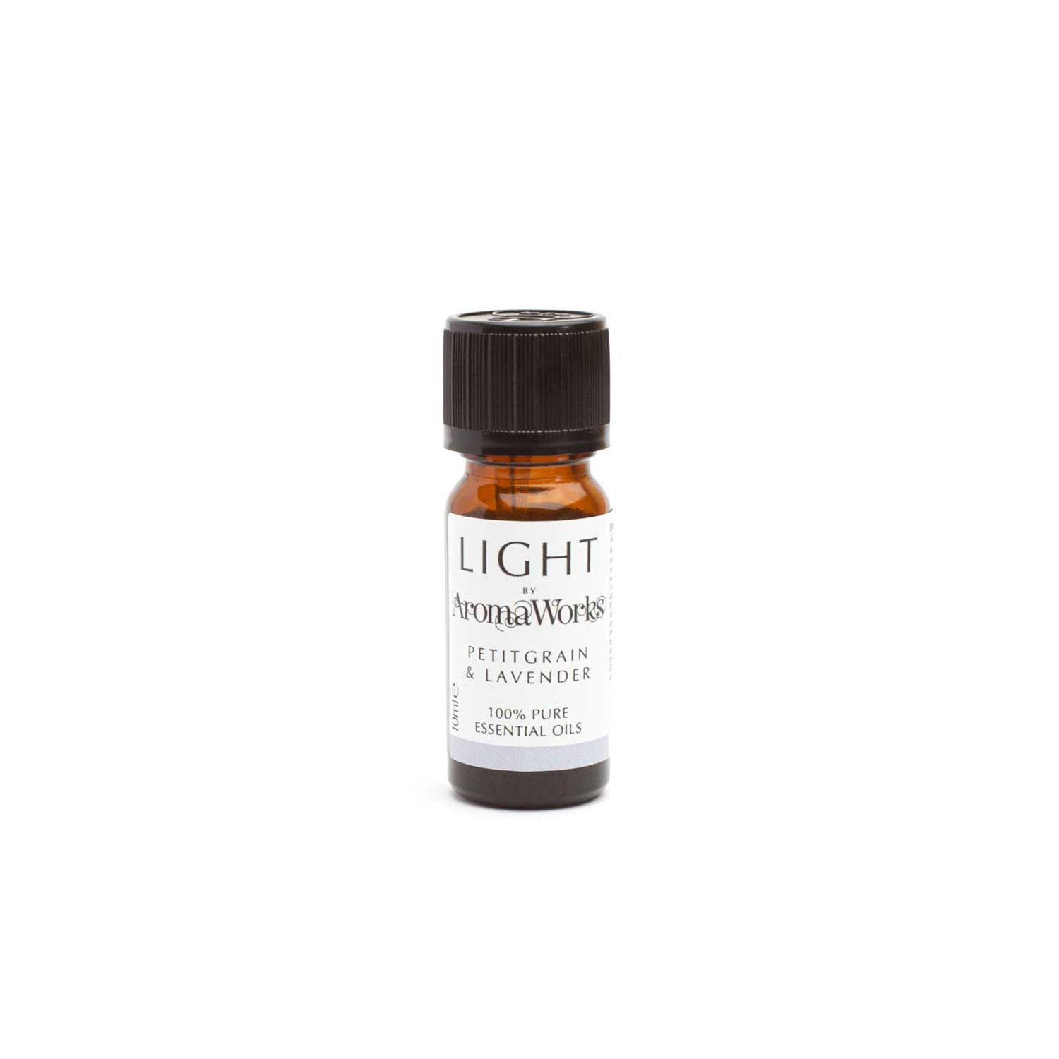 AromaWorks London Petitgrain and Lavender essential oil 10ml, imported from the UK