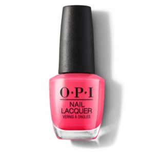 OPI Strawberry Margarita pink nail polish 15ml (British brand)