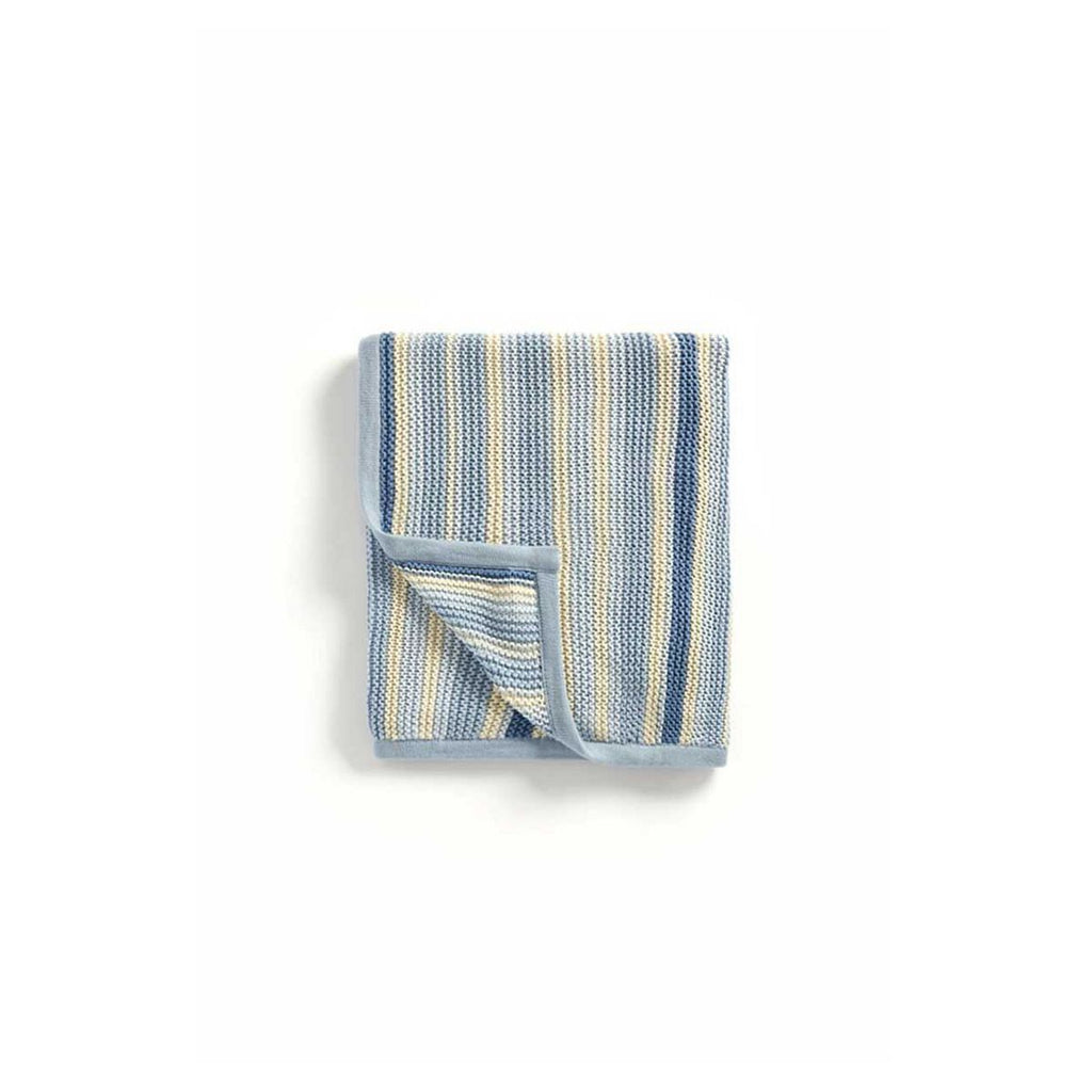 Mothercare Blue Knitted Blanket