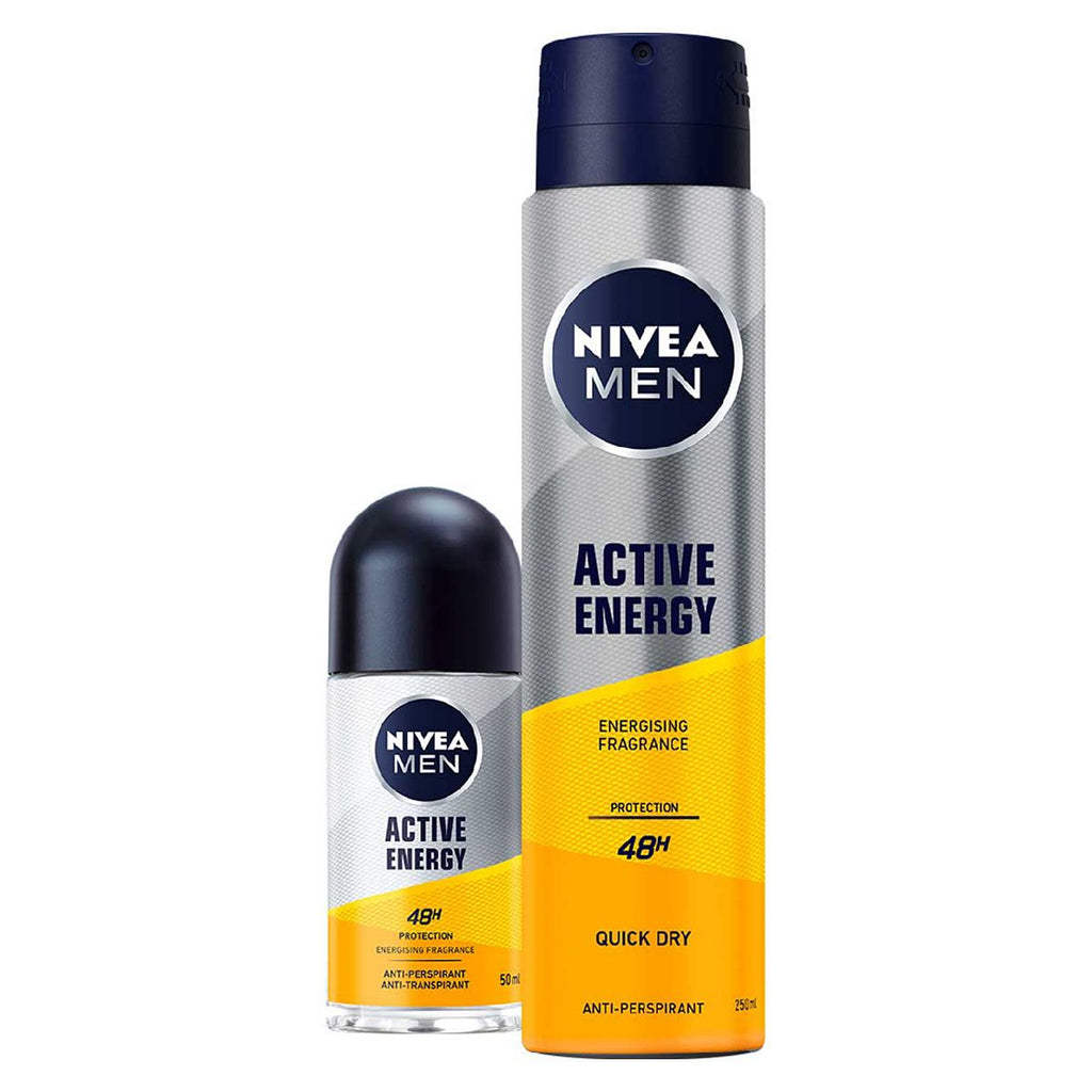 NIVEA MEN Active Energy Anti-Perspirant Deodorant Spray 250m