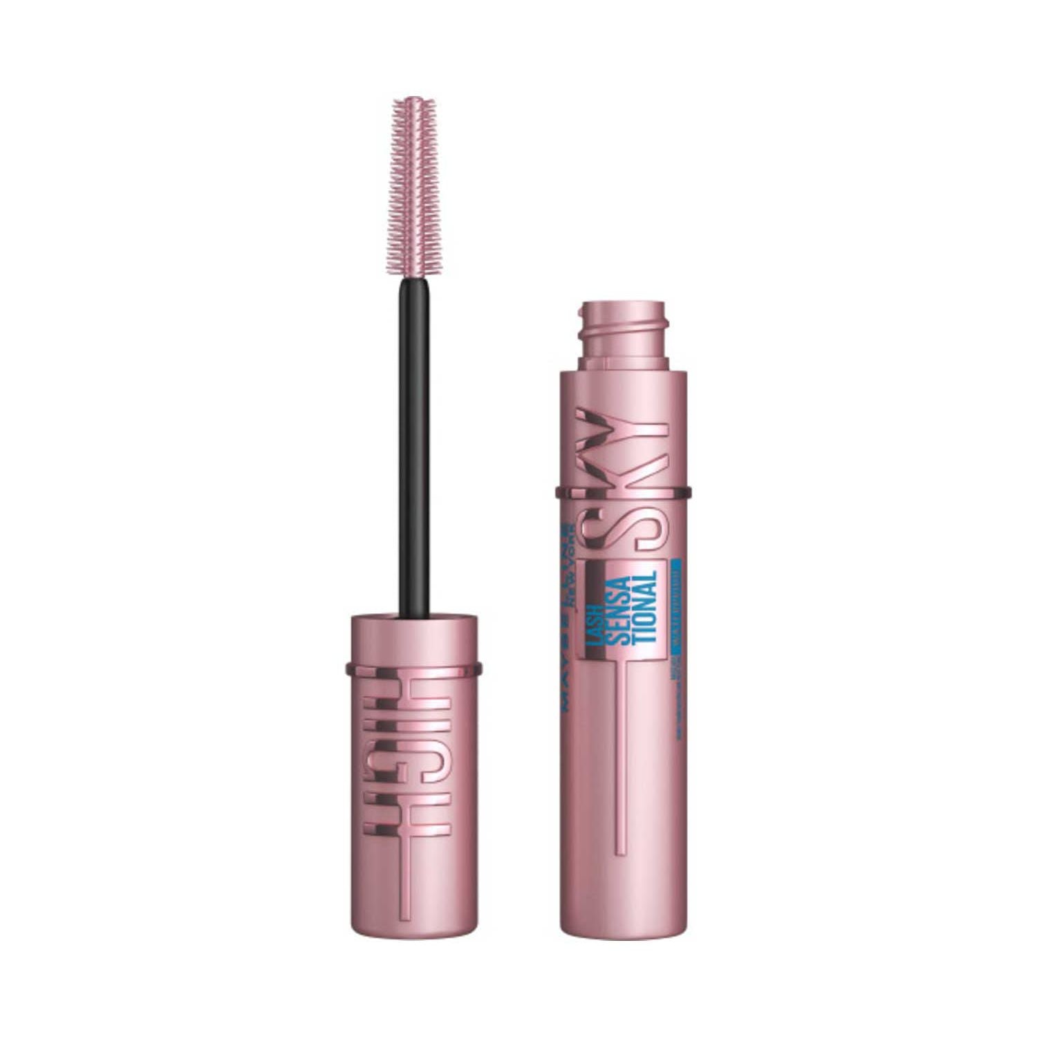 Maybelline Lash Sensational Sky High waterproof black mascara 7.2ml, imported from the UK