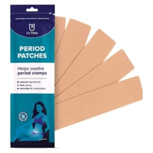 BeYou Period Patch Pain Relief Patches 5 Pack