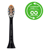 Philips Sonicare Premium All-in-One Black Replacement Brush Heads 2 Pack HX9092/11       GOODS Boots   