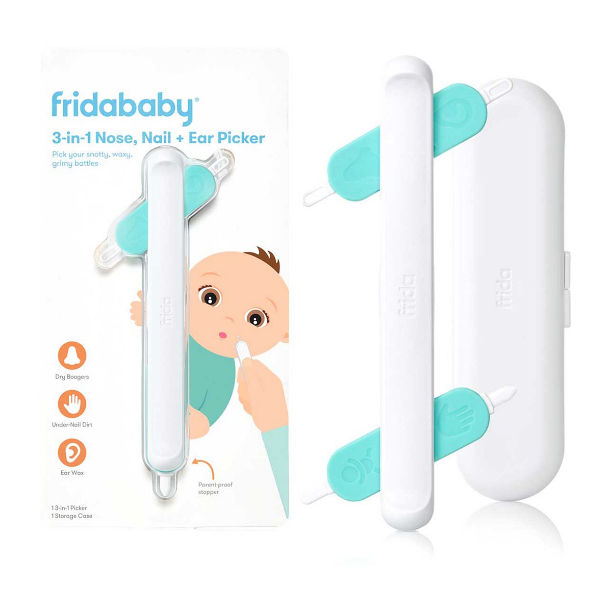 Frida Baby 3-in-1 Nose, Nail + Ear Picker GOODS Boots   