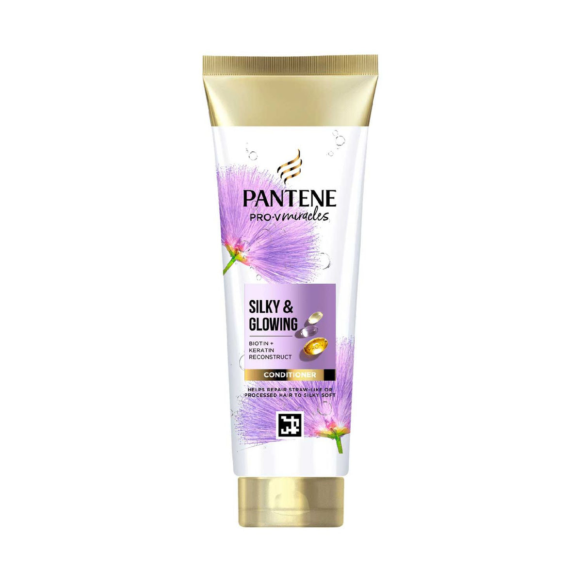 Pantene Silky & Glowing conditioner 275ml, imported from the UK