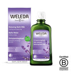 Weleda Lavender Bath Milk 200ml bottle, UK version