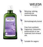 Weleda Lavender Bath Milk 200ml bottle, UK version