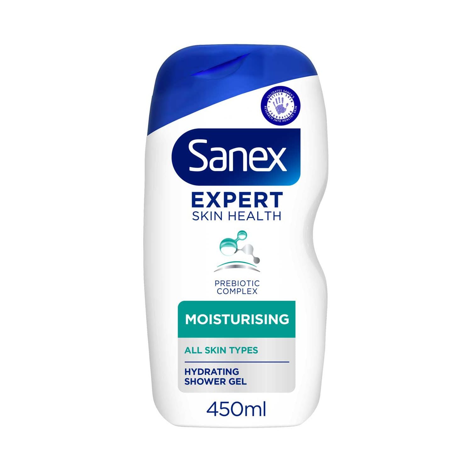 Sanex Expert Skin Health moisturising shower gel 450ml - British product