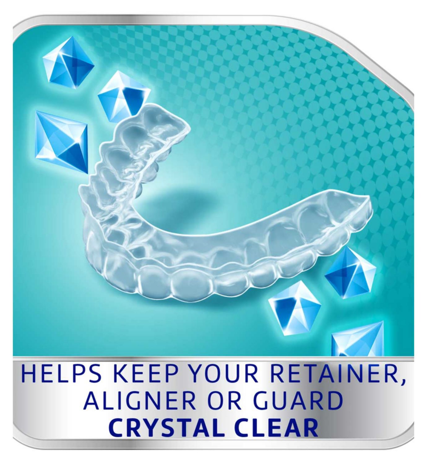 Poligrip Pro Guard & Retainer daily cleanser 30 tablets, imported from the UK