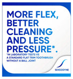 Sensodyne sensitive toothbrush with Duoflex neck, imported from the UK