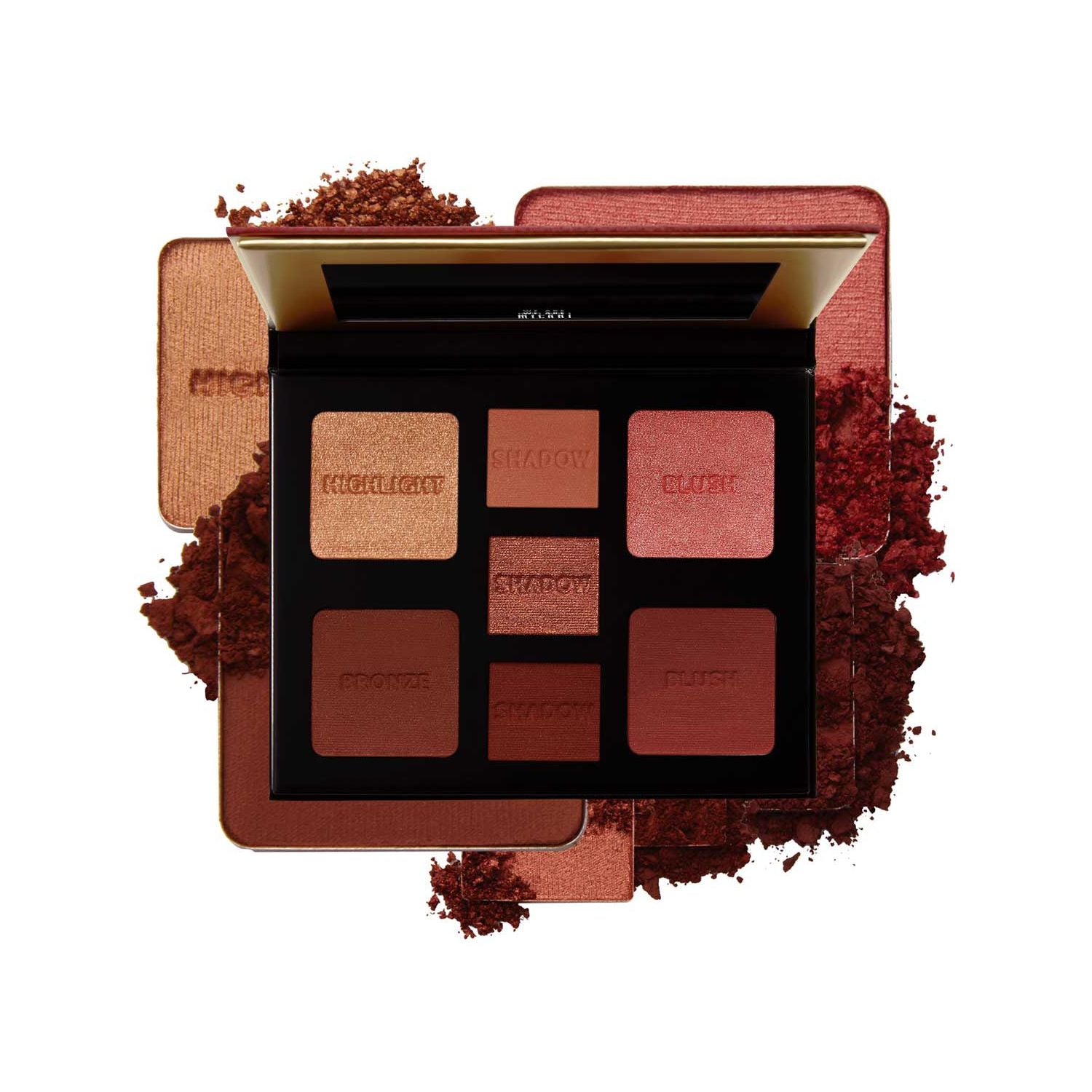 Milani face palette 120 Medium to Deep, UK version
