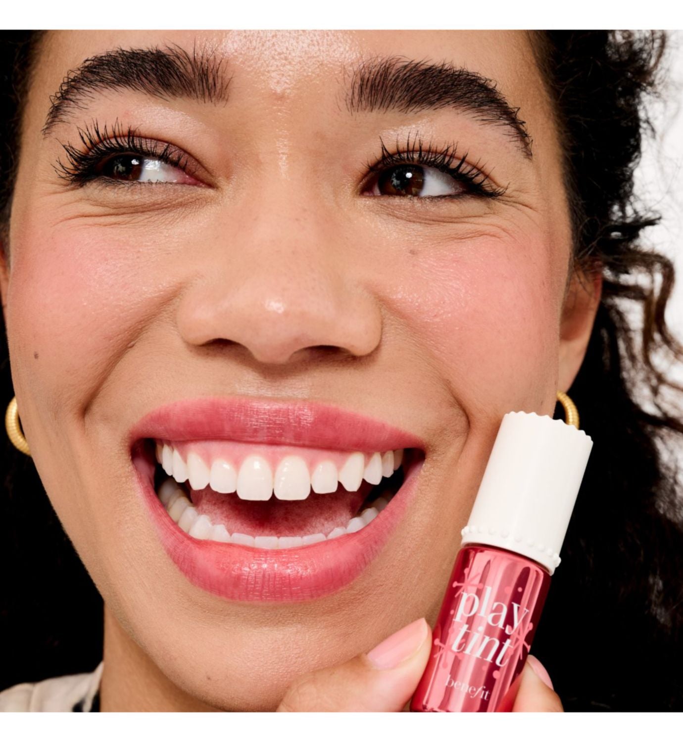 Benefit Playtint Lip Cheek Stain pink lemonade, imported from the UK