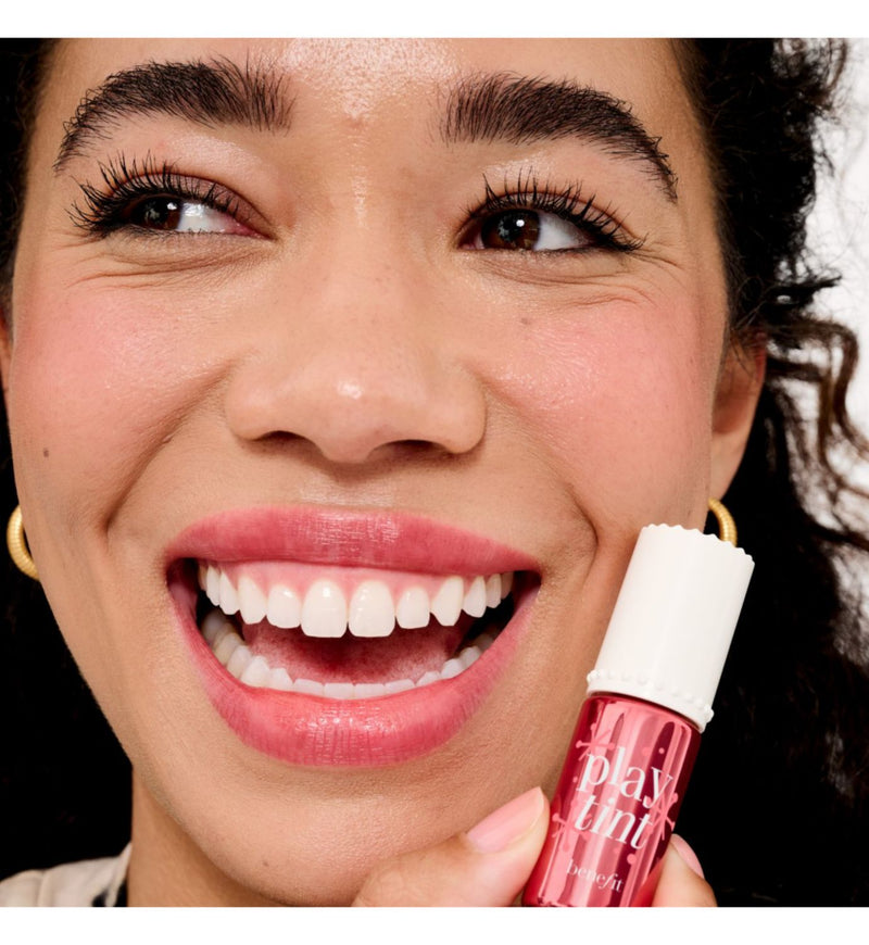 Benefit Playtint Lip Cheek Stain pink lemonade, imported from the UK