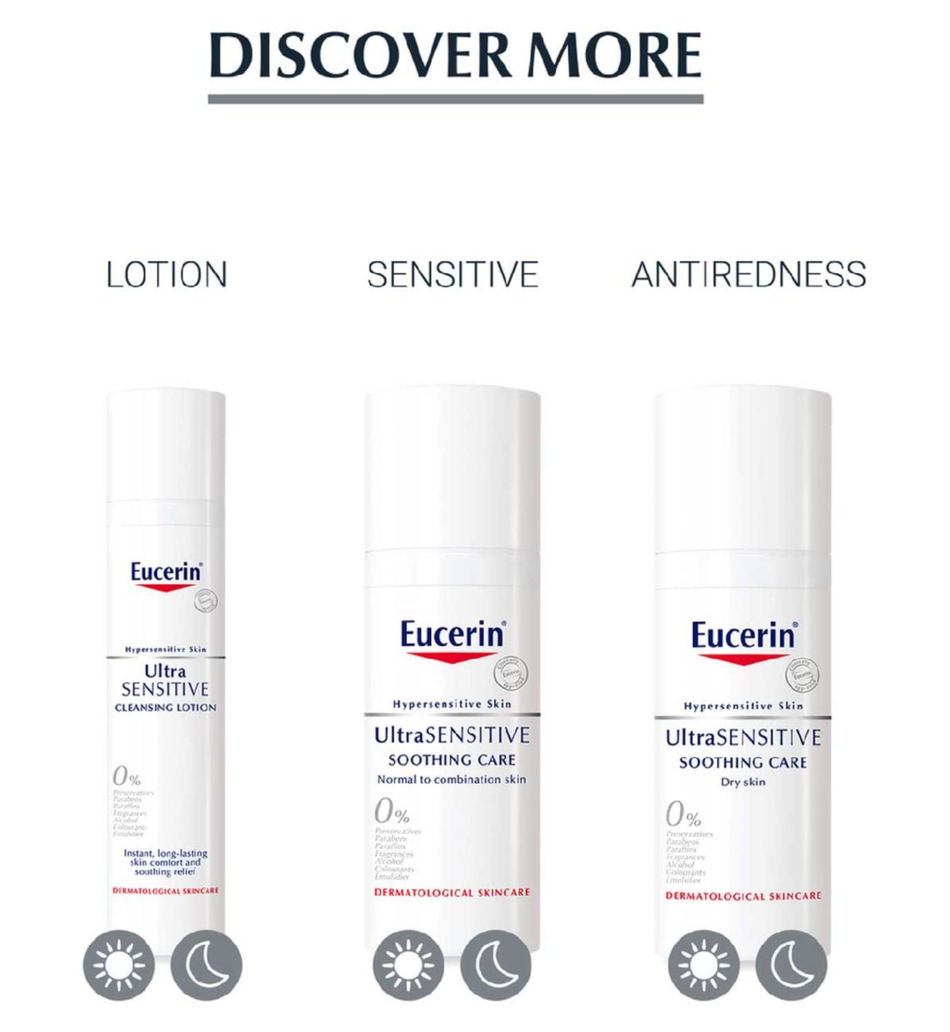 Eucerin UltraSensitive Cream 50ml (British brand)