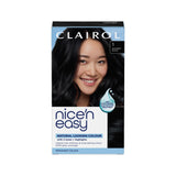 Clairol Nice'N Easy permanent hair dye Blackest Black, UK version