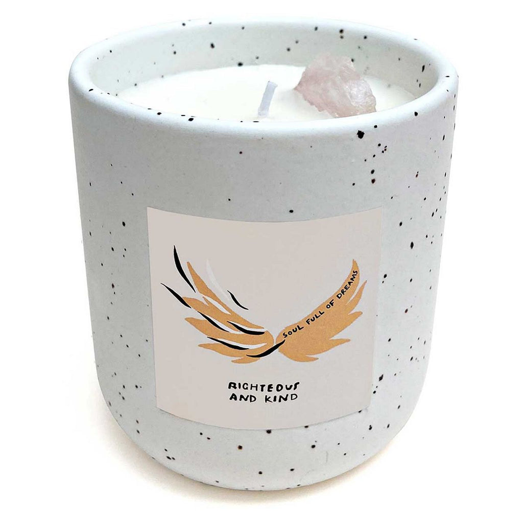 Righteous and Kind Crystal Candle 240g