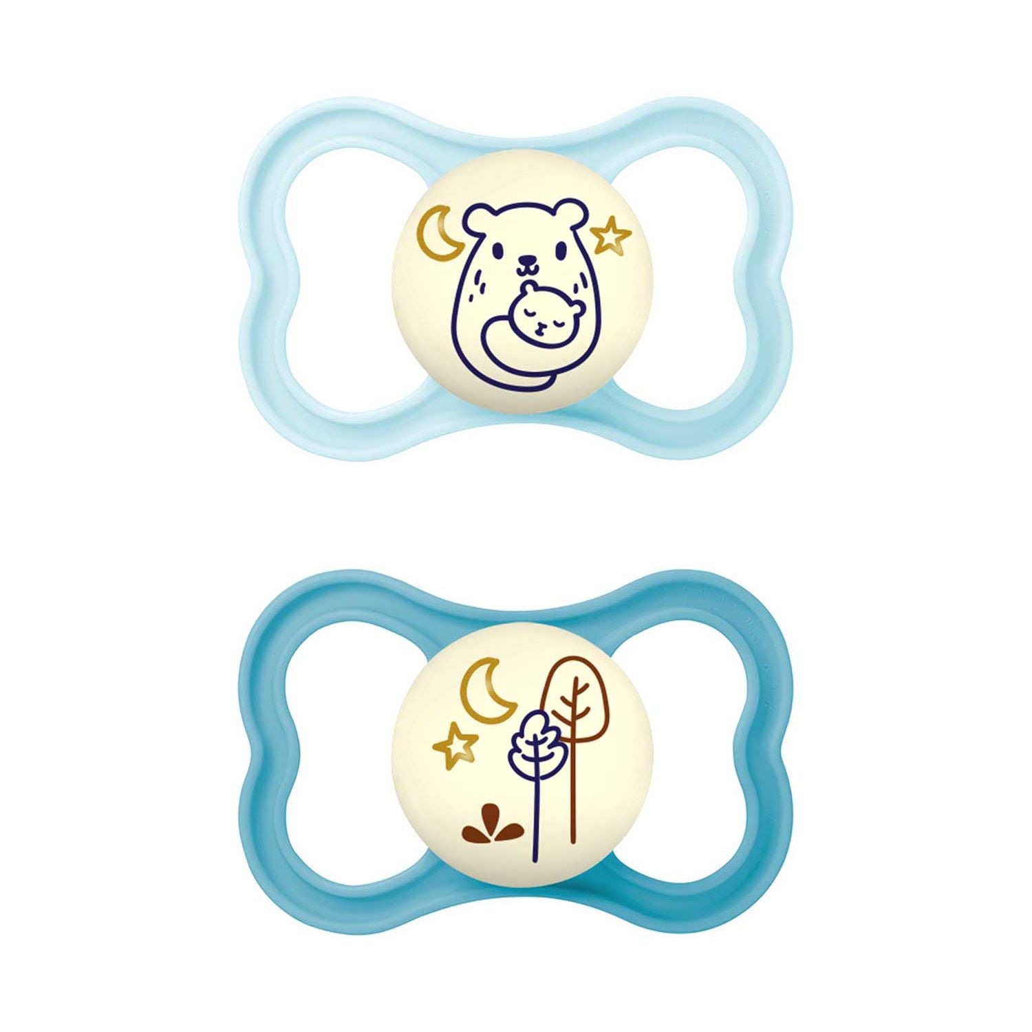 MAM Night Soother 2 Pack 16+ months (British brand)