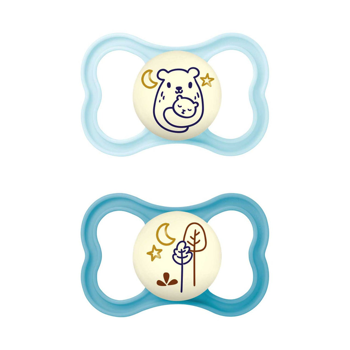 MAM Night Soother 2 Pack 16+ months (British brand)