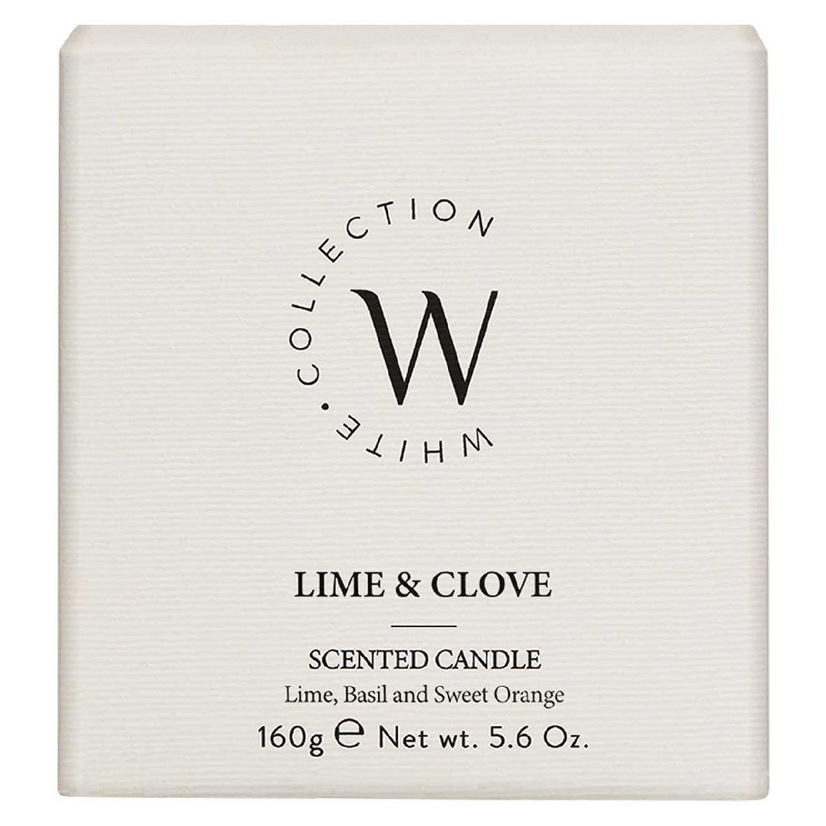 The White Collection Lime & Clove Candle 160g GOODS Boots   